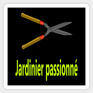 Jardinier passionné Sticker